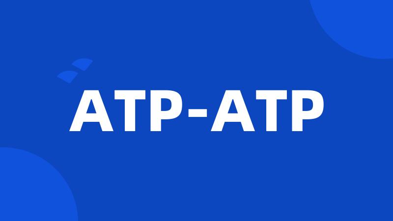 ATP-ATP