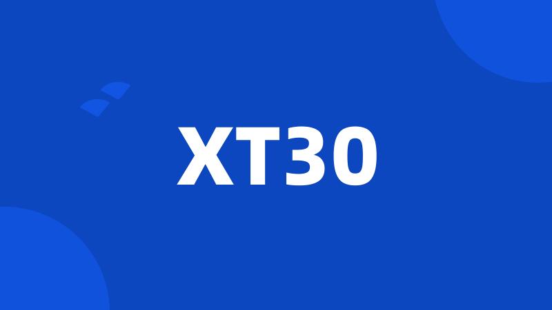 XT30