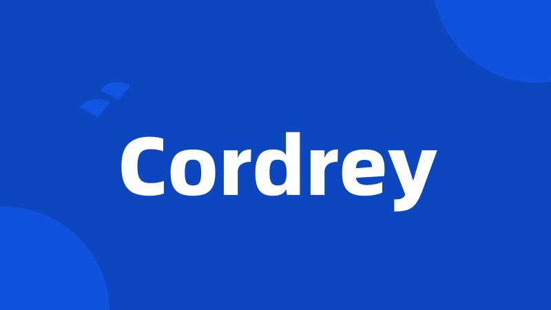 Cordrey
