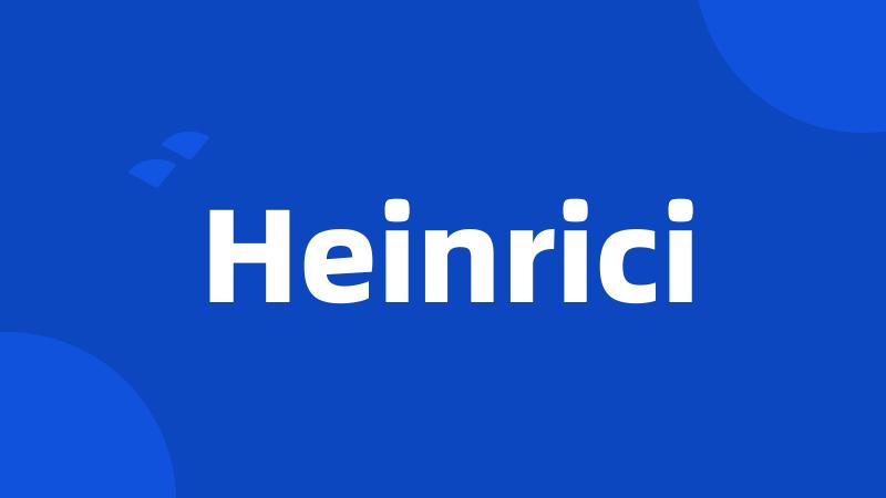 Heinrici