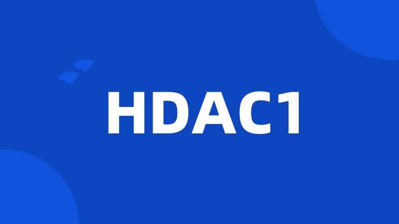 HDAC1
