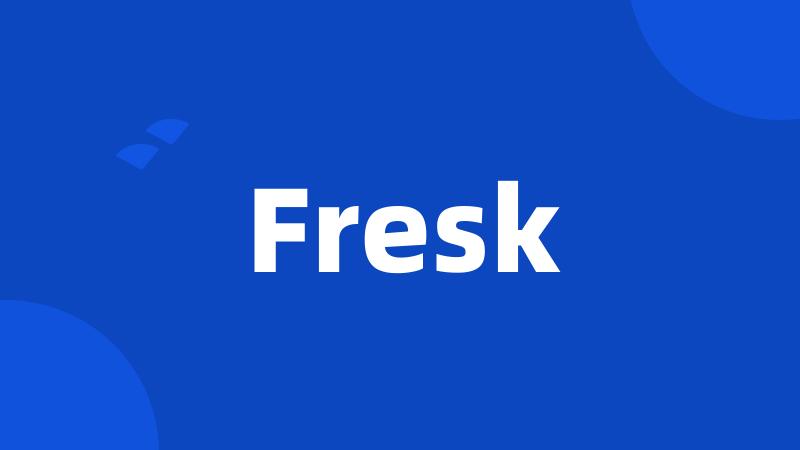 Fresk