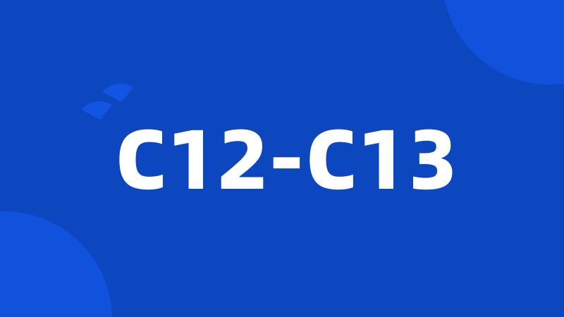 C12-C13