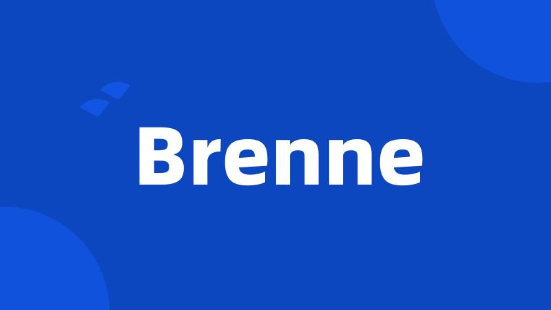 Brenne
