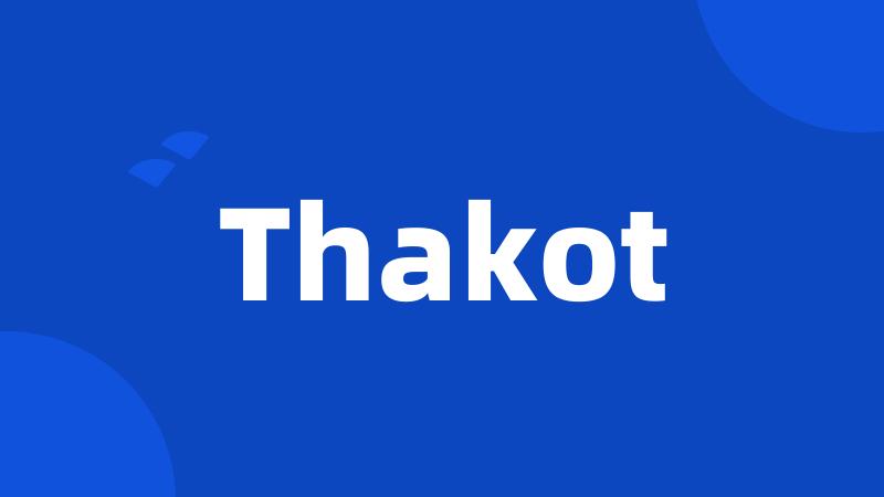 Thakot