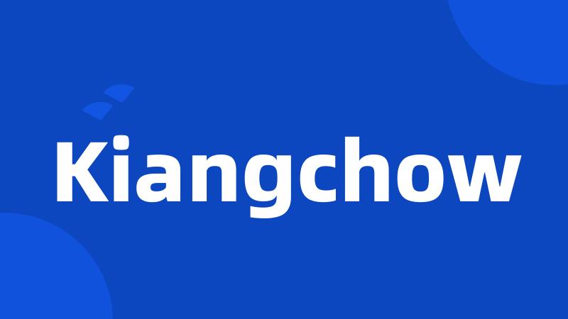 Kiangchow
