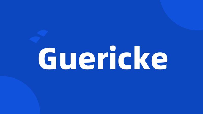 Guericke