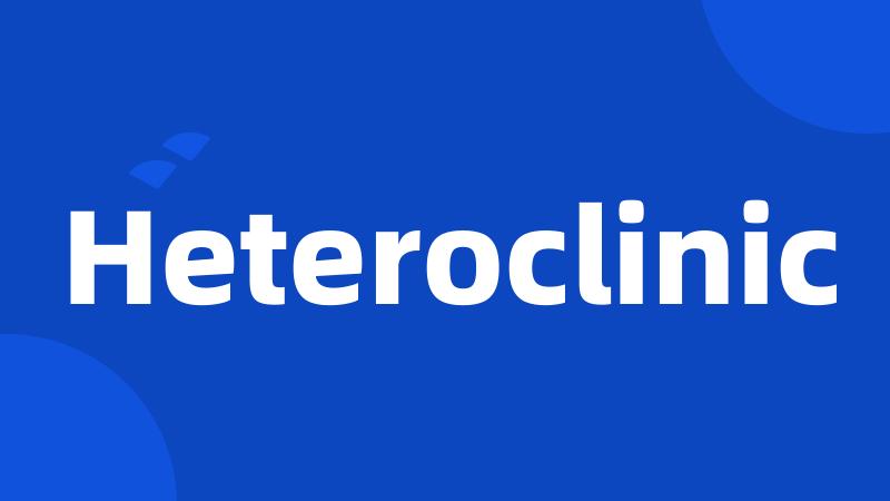 Heteroclinic