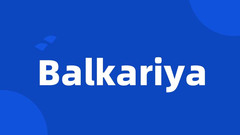 Balkariya