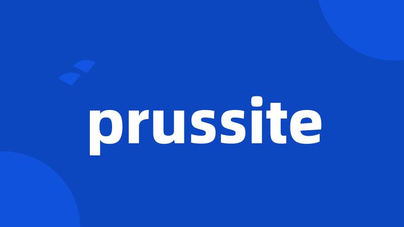 prussite