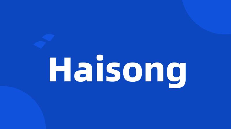 Haisong