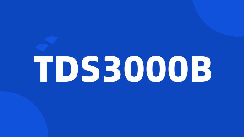 TDS3000B