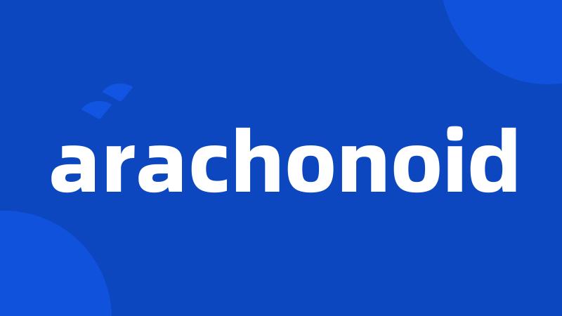 arachonoid