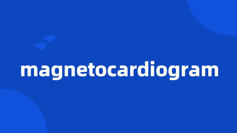 magnetocardiogram