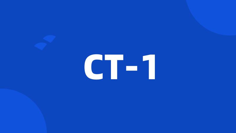 CT-1