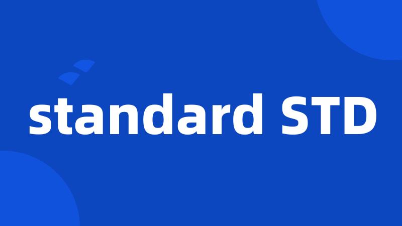 standard STD
