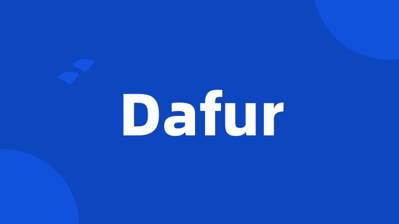 Dafur