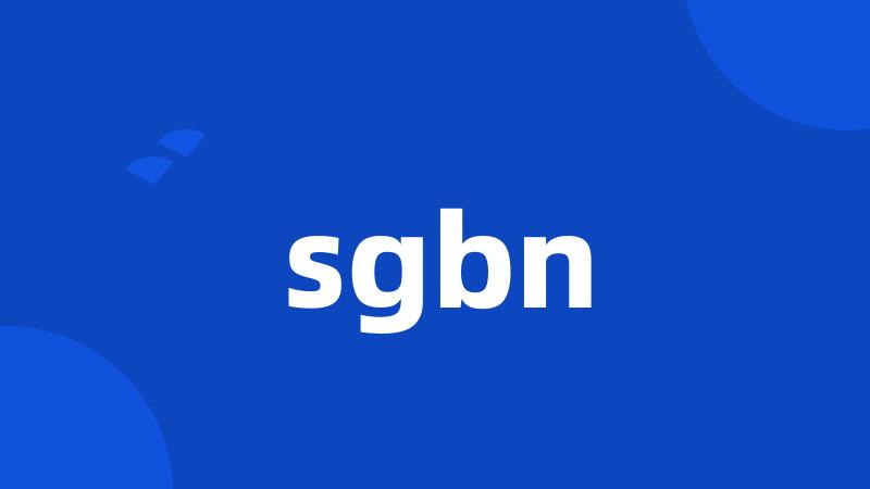 sgbn