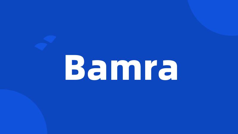 Bamra