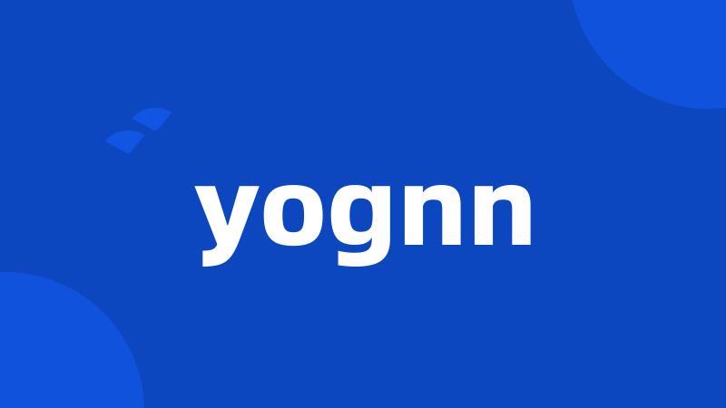 yognn