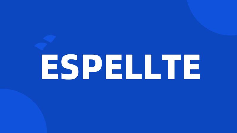 ESPELLTE