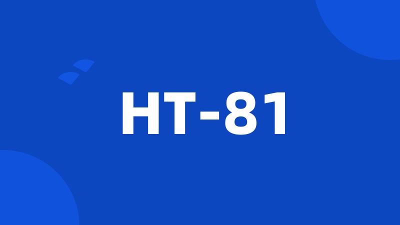 HT-81