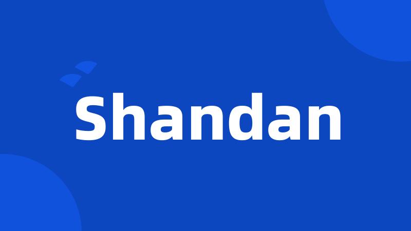 Shandan