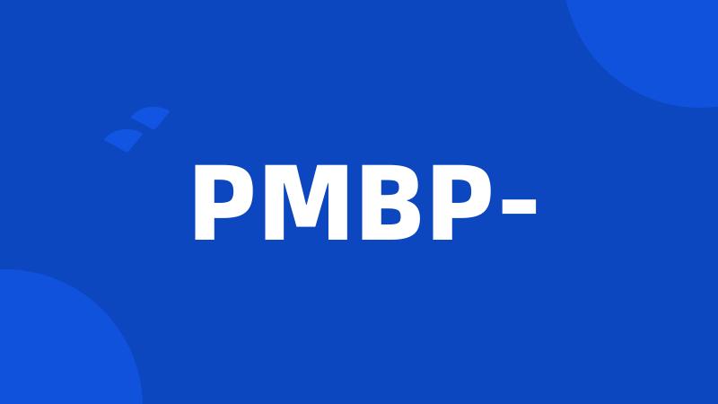 PMBP-