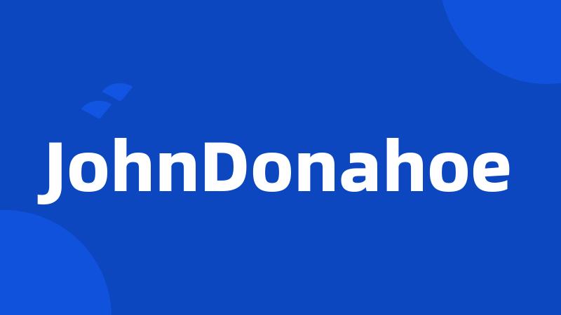 JohnDonahoe