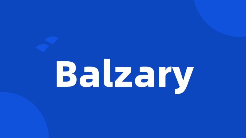 Balzary