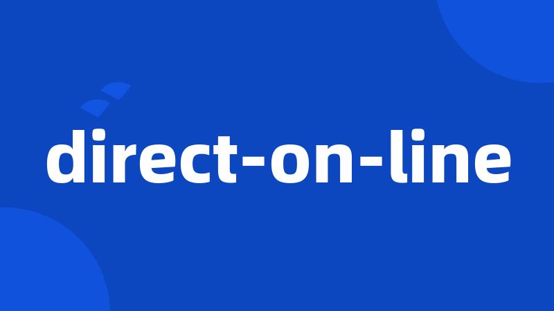 direct-on-line