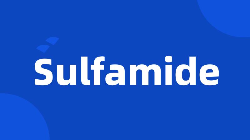 Sulfamide