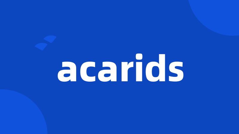 acarids