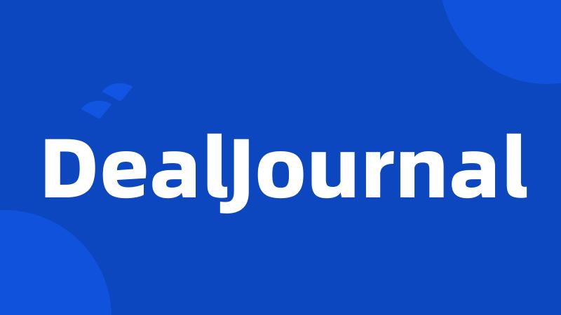 DealJournal