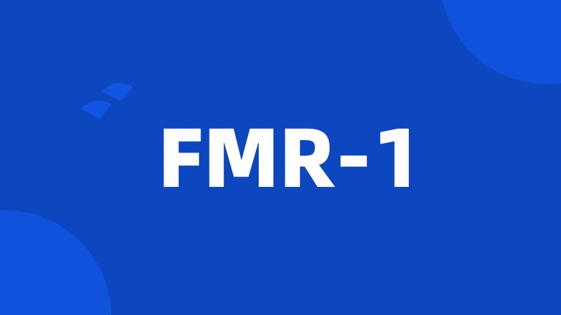 FMR-1