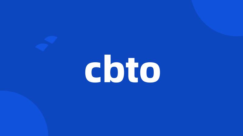 cbto