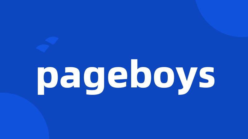 pageboys