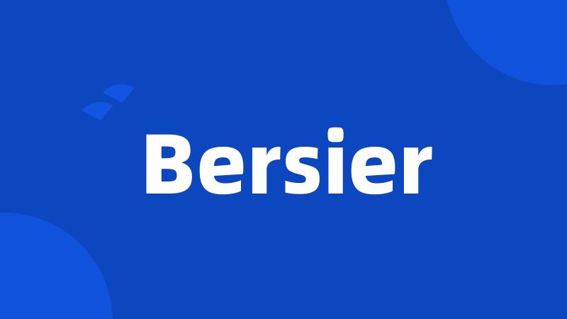 Bersier