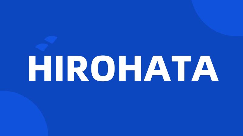 HIROHATA