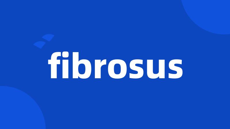 fibrosus