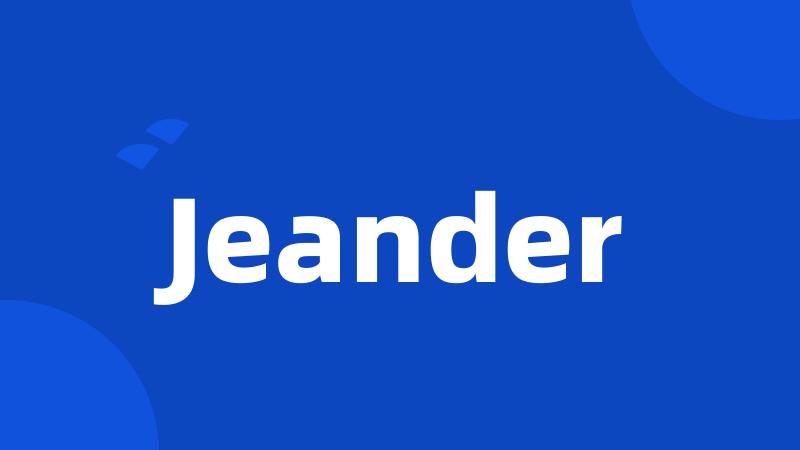 Jeander