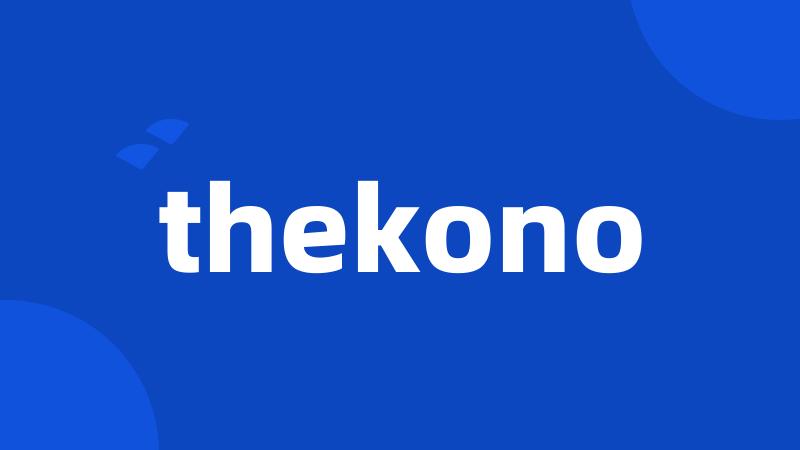 thekono