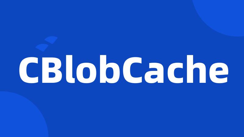 CBlobCache