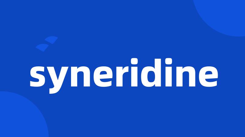 syneridine