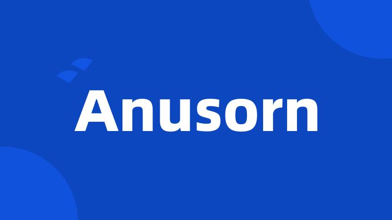 Anusorn