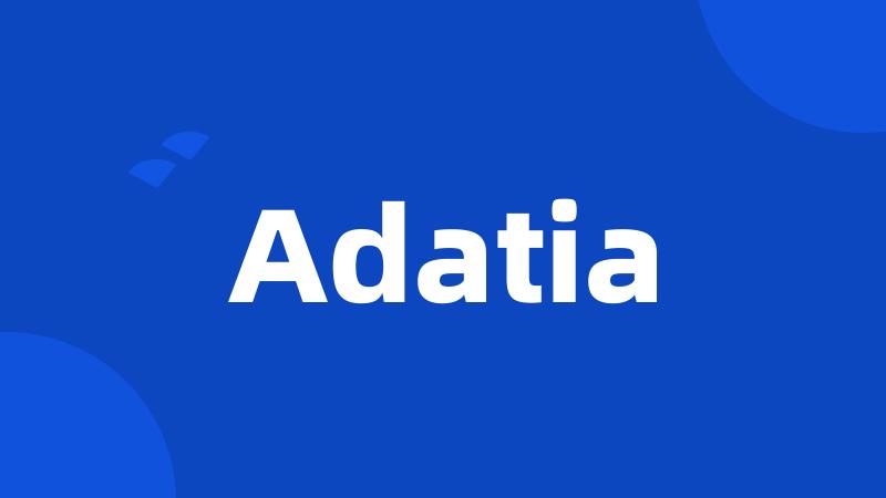 Adatia