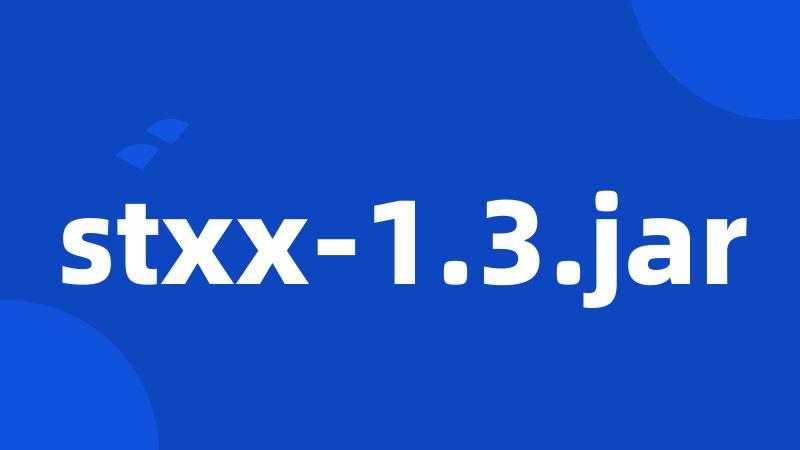 stxx-1.3.jar
