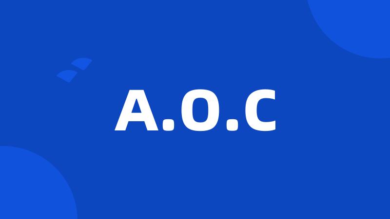 A.O.C