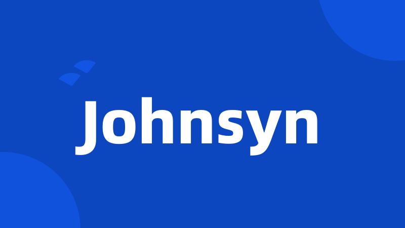 Johnsyn