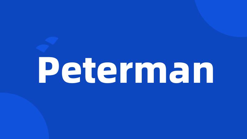Peterman